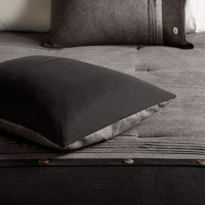 Canyon Dusk Faux Suede Bedding Set - US - KaveCore