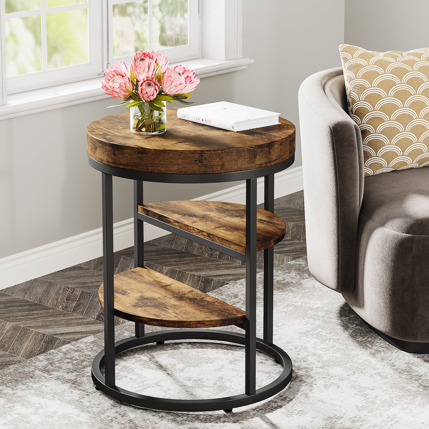 TimberLoop Accent Table US