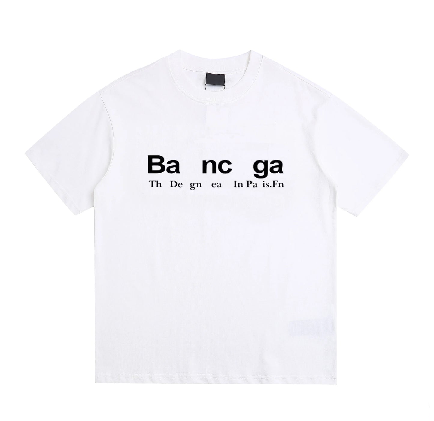 Summer T-shirts Parisian Designer Round Neck