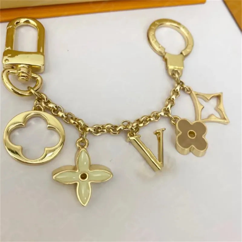 Designer Luxury French Style Keychains Fashion Bag Charm