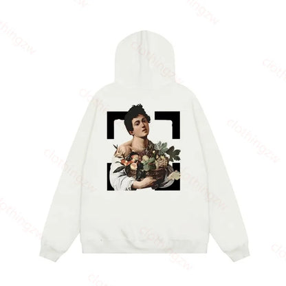 Designer Hoodie Sweater Monet Style Top Graffiti