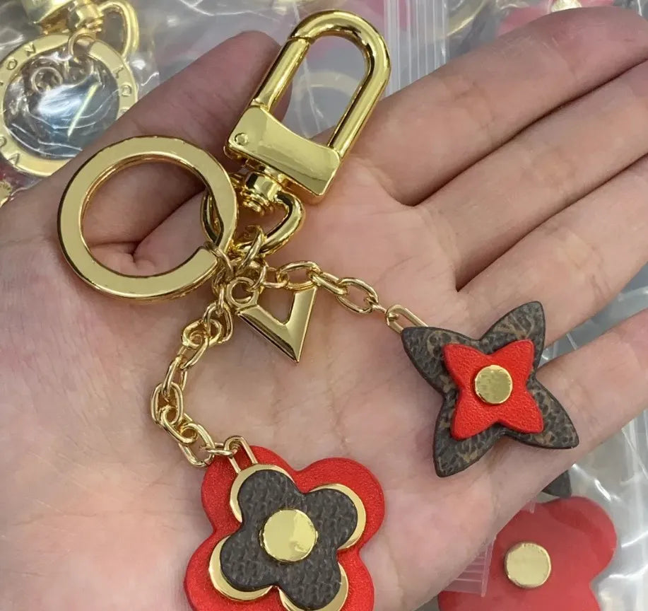 Designer Keychains Fashion Luxury Buckle