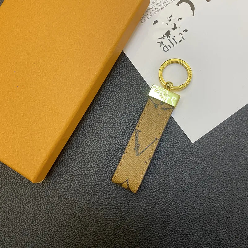 Keychains Designer Metal Buckle Bag Charm