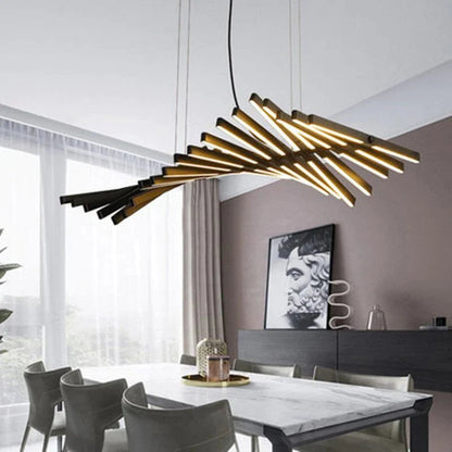 Floating Rib Chandelier