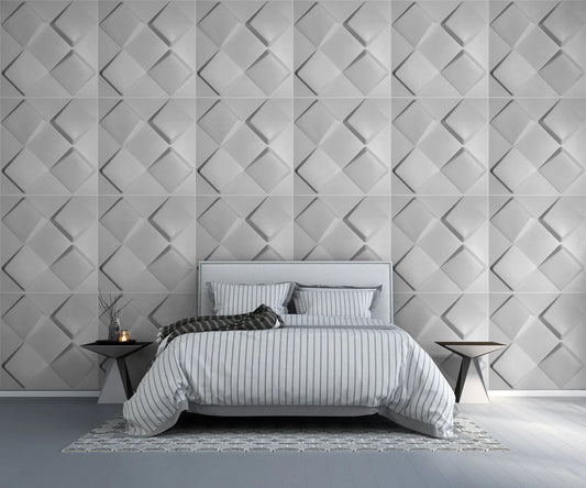 Cushion Tile PVC Wall Panel (Set of 12)