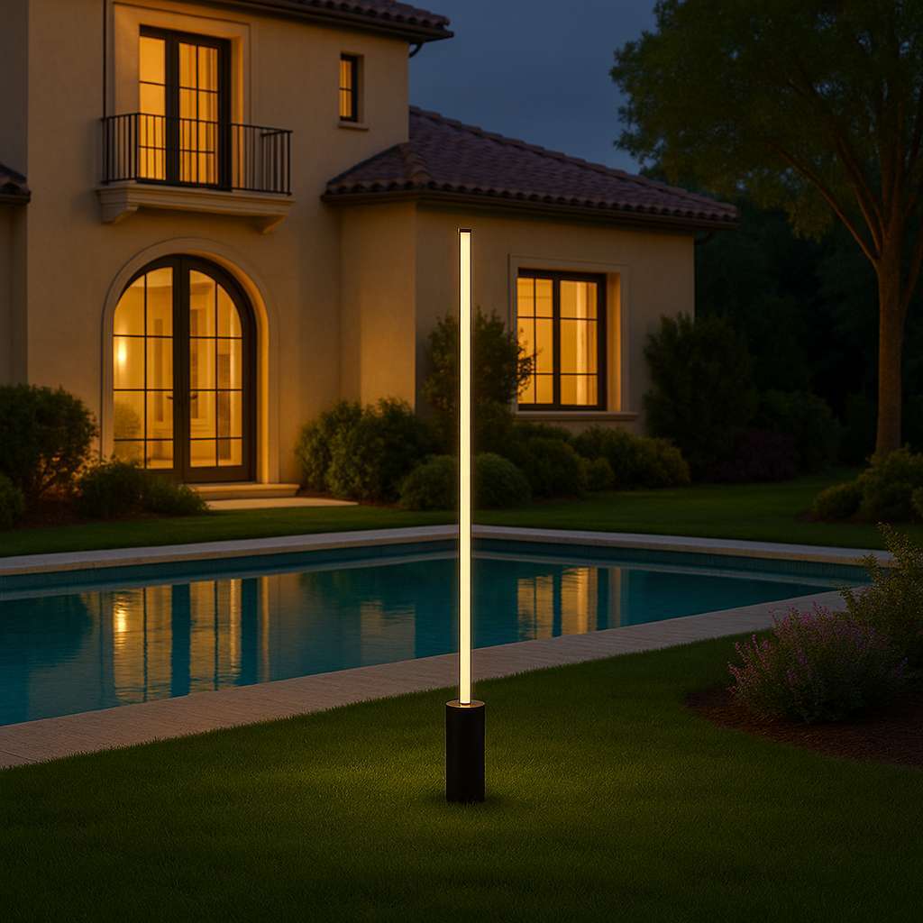 LumaRod Minimalist LED Corner Lamp - KaveCore