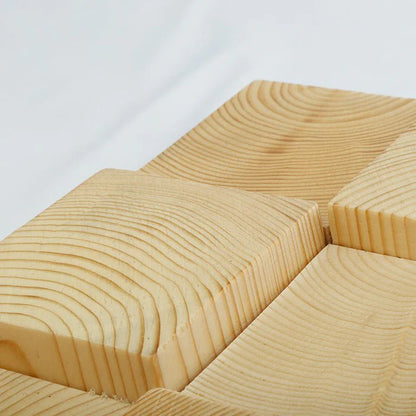 SculptWood Cube Mosaic Wall Panel