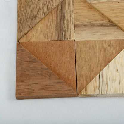 Pyramid Grove Wooden Wall Panel