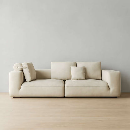 Lazaro Leather Sofa