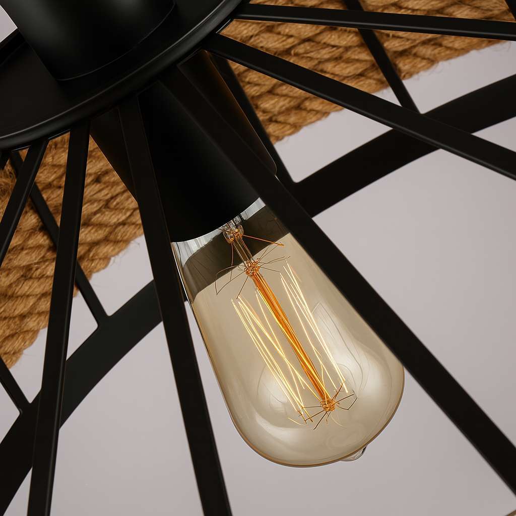 Old Deck Rope Chandelier - KaveCore