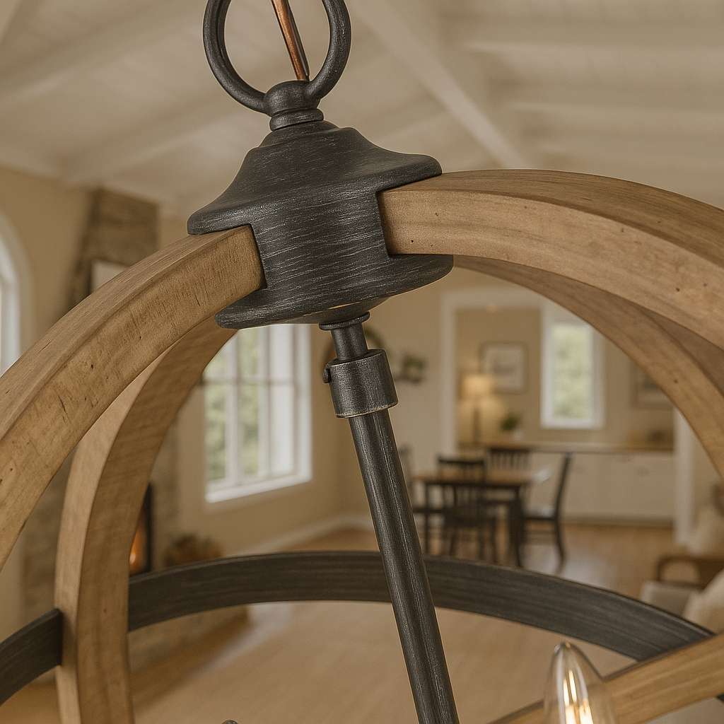 The Ironwood Herald Rustic Chandelier - US - KaveCore