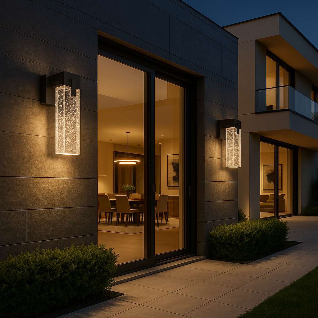 Bubble Glow Outdoor Wall Sconces (2 Piece Set) - US - KaveCore