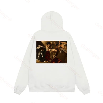Designer Hoodie Sweater Monet Style Top Graffiti