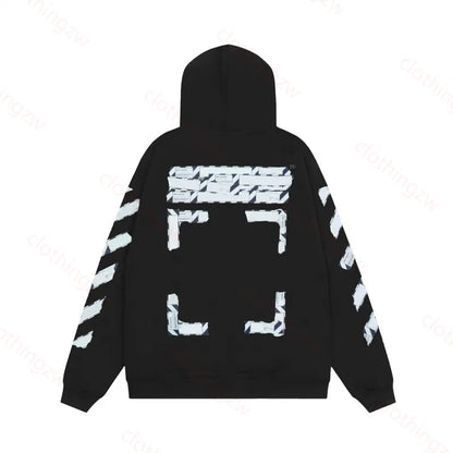 Designer Hoodie Sweater Monet Style Top Graffiti