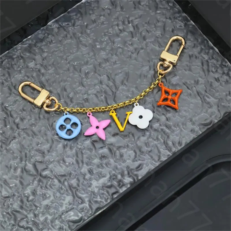 Designer Luxury French Style Keychains Fashion Bag Charm