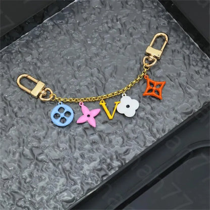 Designer Luxury French Style Keychains Fashion Bag Charm