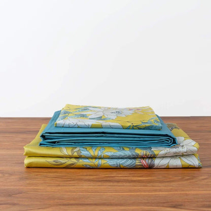 Amara Garden Duvet Cover Set (Long-Staple Sateen Cotton) - KaveCore