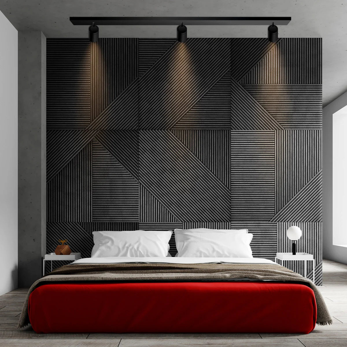 Elowyn Painted Wooden Wall Panel