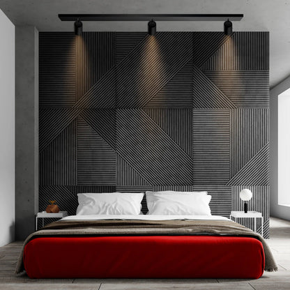 Elowyn Painted Wooden Wall Panel