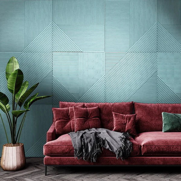 Elowyn Painted Wooden Wall Panel