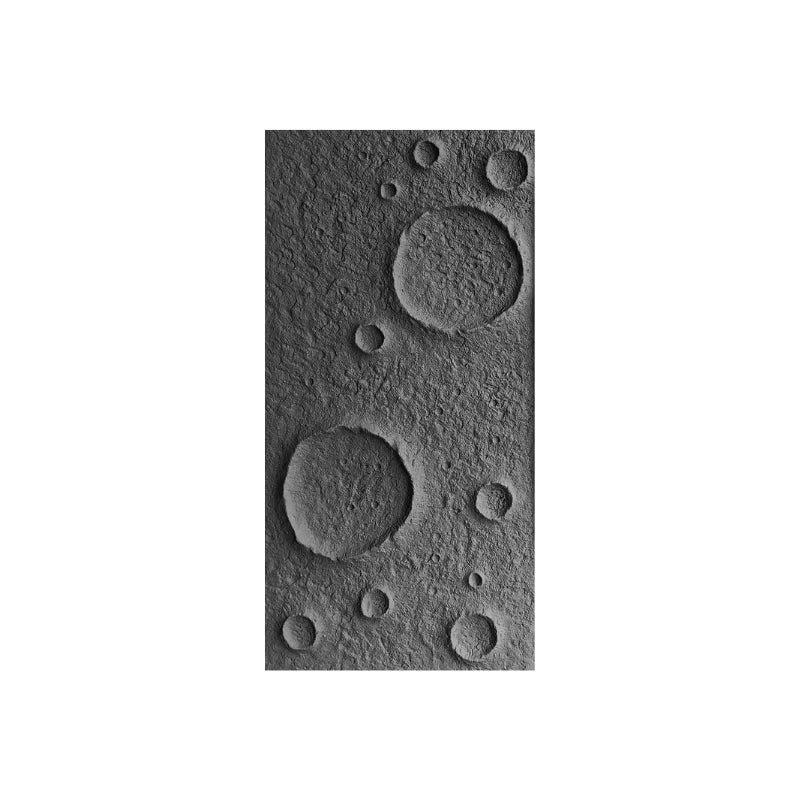 Moon Crater Wall Panel