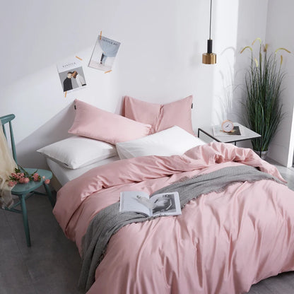 The Alexandria Duvet Set (Long-staple Sateen Cotton)