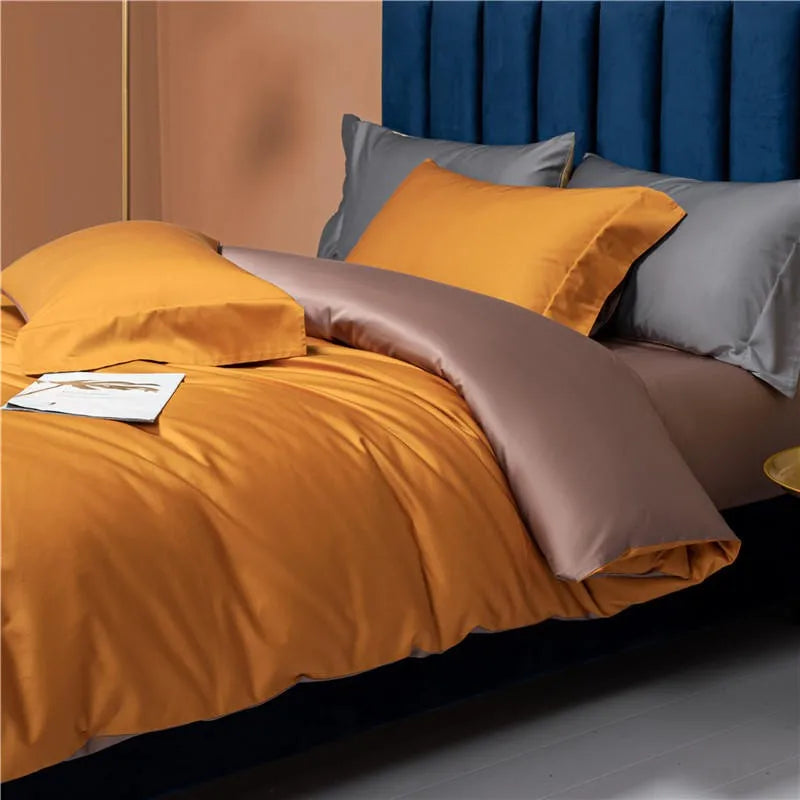 California Duvet Cover Set (Long-staple Sateen Cotton)