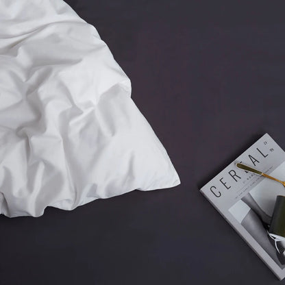 The Alexandria Duvet Set (Long-staple Sateen Cotton)