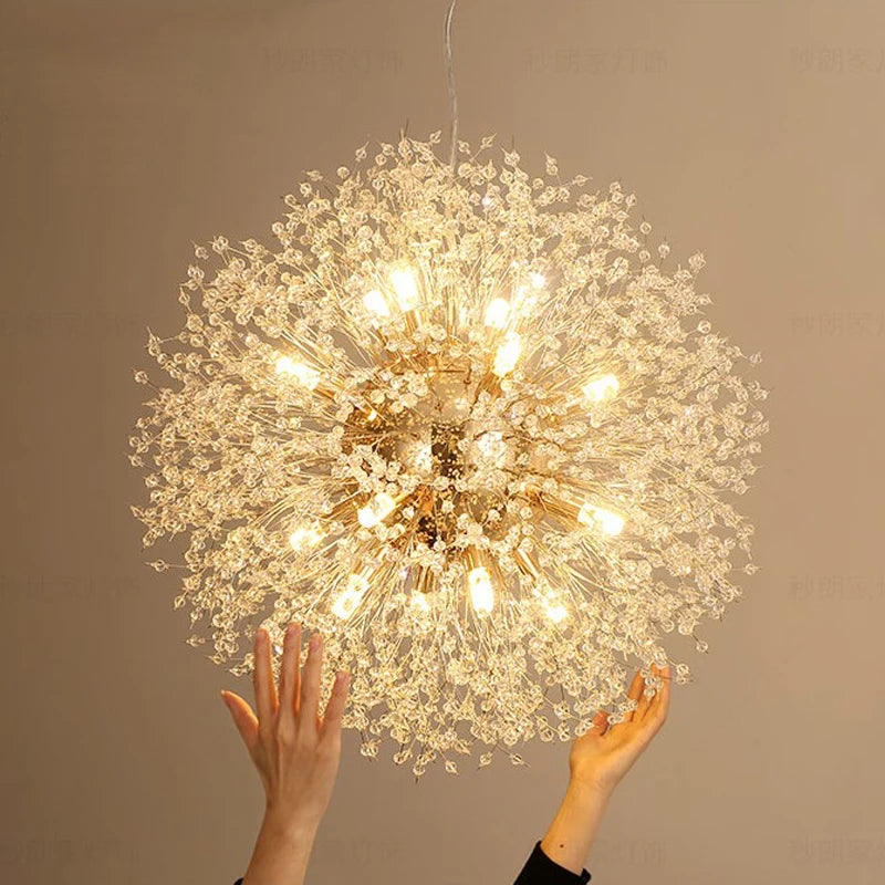 Crystal Nebula Chandelier