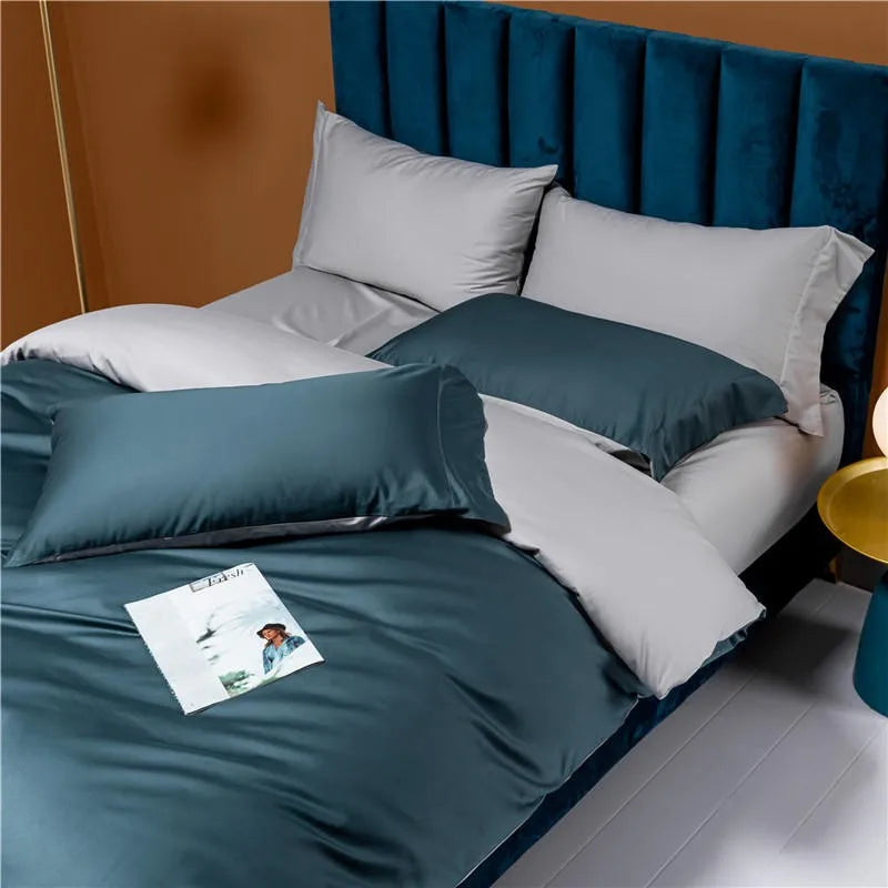 California Duvet Cover Set (Long-staple Sateen Cotton)