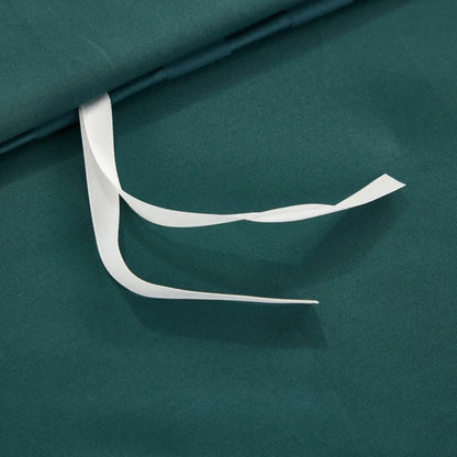 Savoy Emerald Green Duvet Cover Set (Long-staple Sateen Cotton)