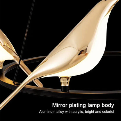 Modern Chiriya Circular Chandelier