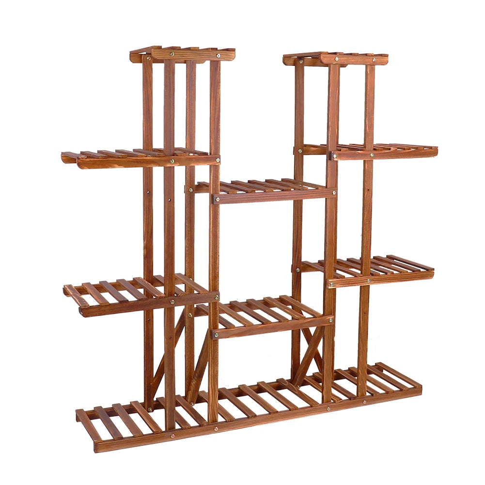 EdenRise Wooden Plant Shelf US - KaveCore