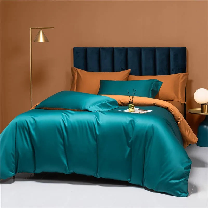 California Duvet Cover Set (Long-staple Sateen Cotton)