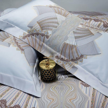 Silken Harmonia Duvet Cover Set (Long-staple Sateen Cotton)