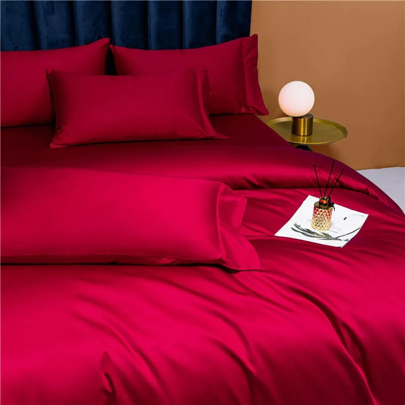 California Duvet Cover Set (Long-staple Sateen Cotton)