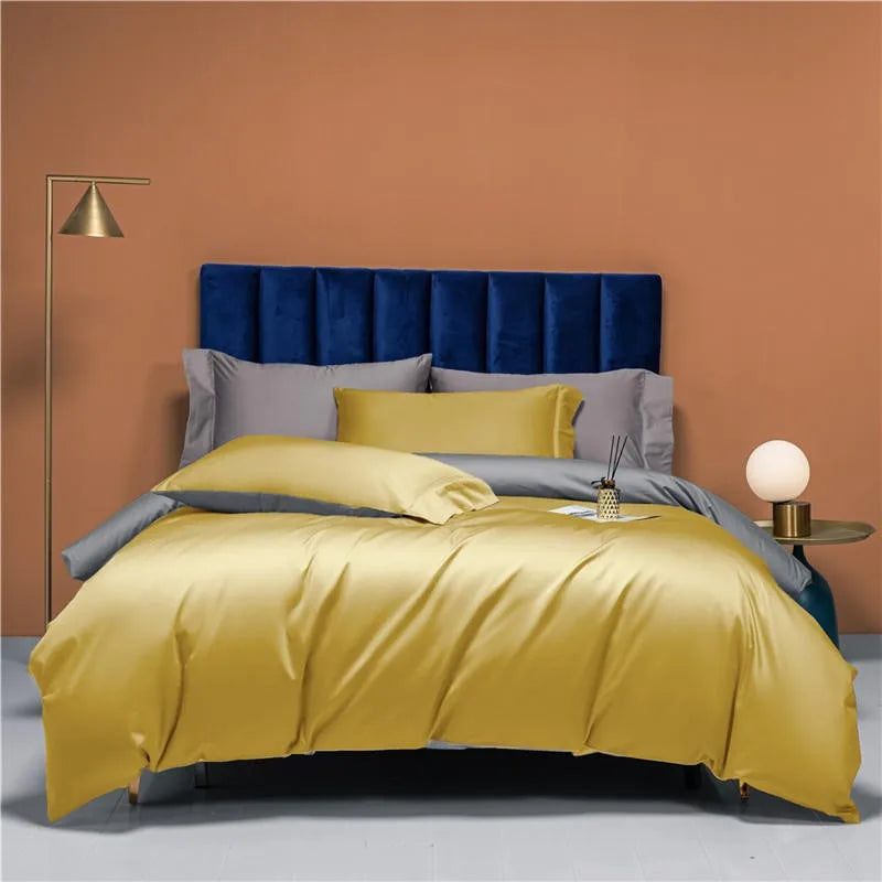 California Duvet Cover Set (Long-staple Sateen Cotton)
