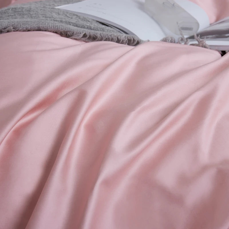 The Alexandria Duvet Set (Long-staple Sateen Cotton)