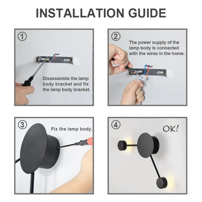 Orionis Radiant Wall Light