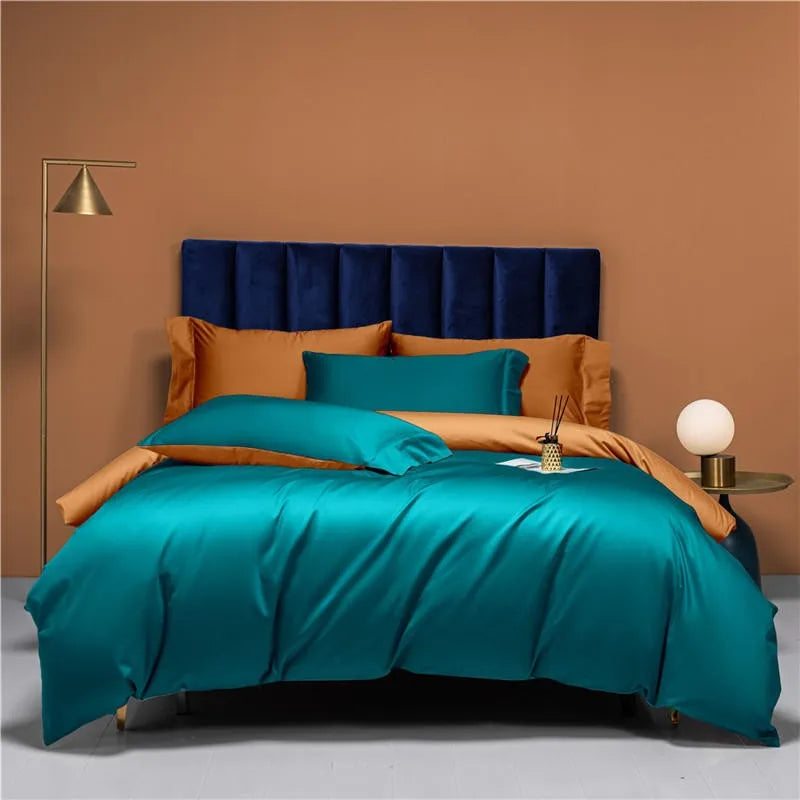 California Duvet Cover Set (Long-staple Sateen Cotton)