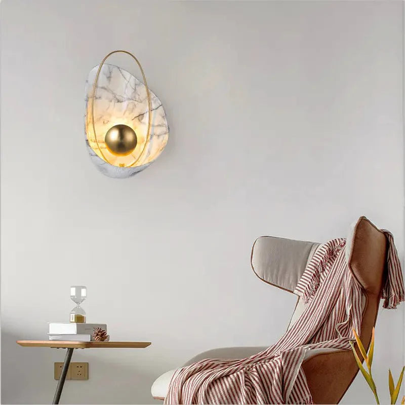 Shell Wall Light