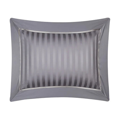 Savoy Characoal Duvet Cover Set (Long-staple Sateen Cotton)