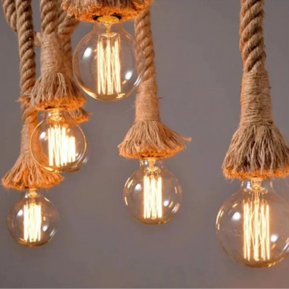 Knotted Rope Pendant Light - KaveCore