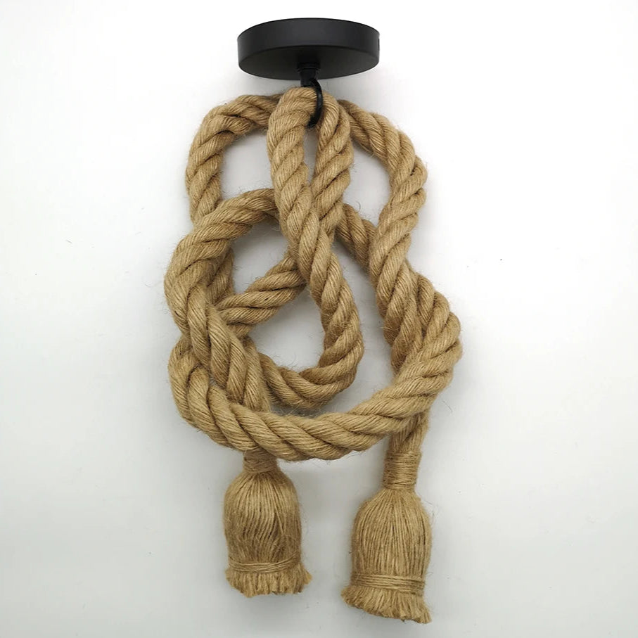 Knotted Rope Pendant Light - KaveCore