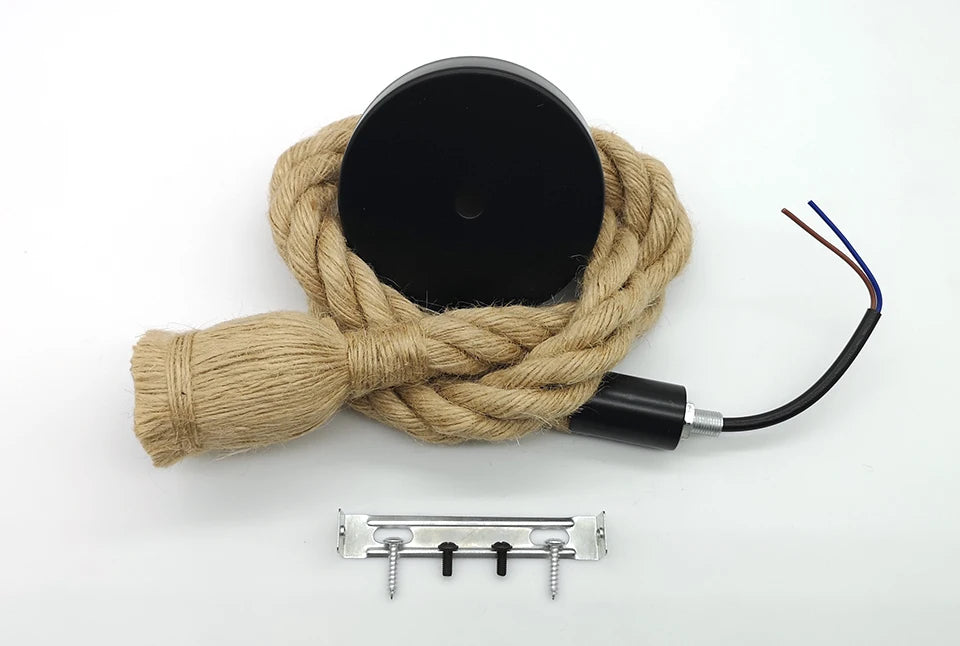 Knotted Rope Pendant Light - KaveCore