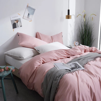 The Alexandria Duvet Set (Long-staple Sateen Cotton)