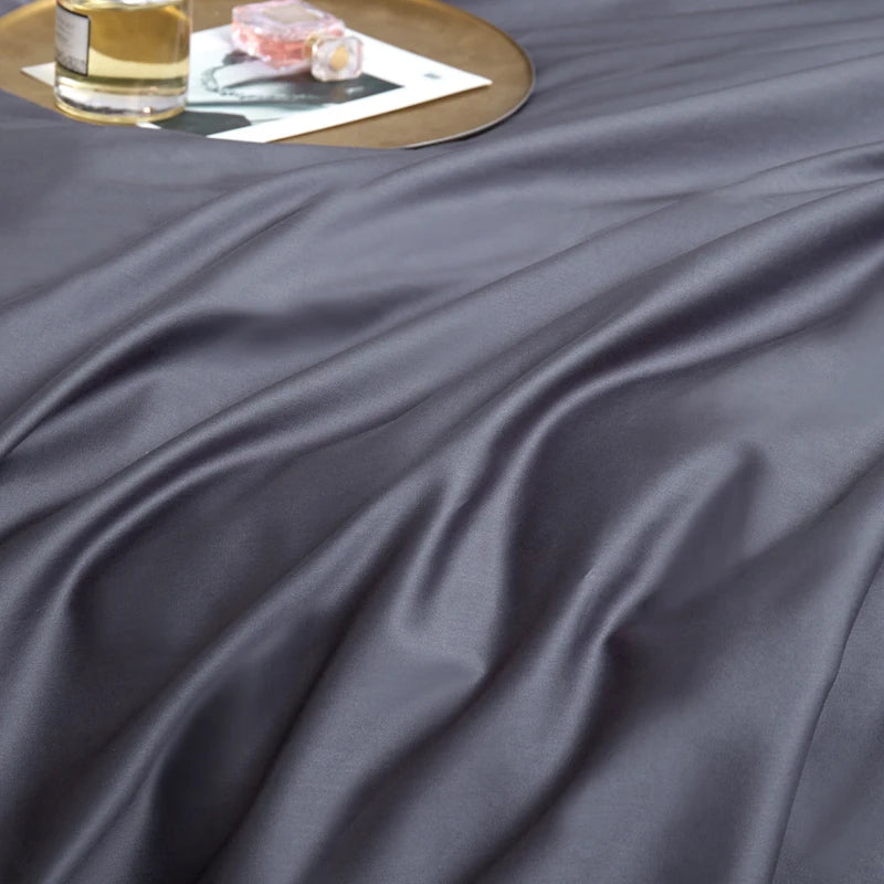 The Alexandria Duvet Set (Long-staple Sateen Cotton)