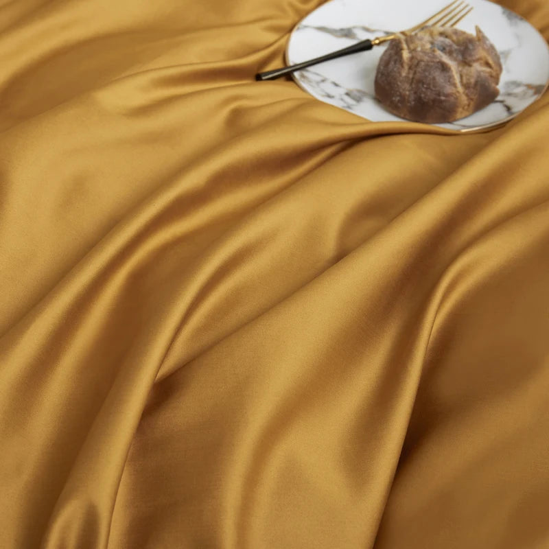 The Alexandria Duvet Set (Long-staple Sateen Cotton)