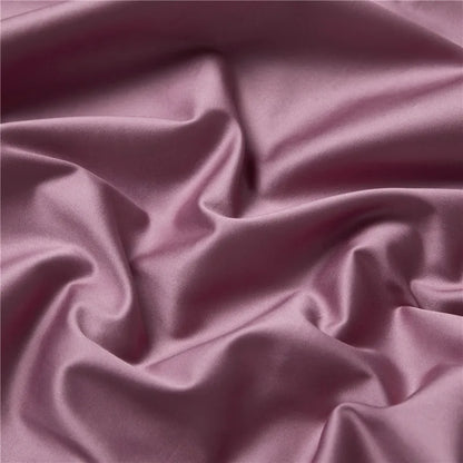 Monaco Rose Sateen Duvet Cover Set (Long-Staple Sateen Cotton)