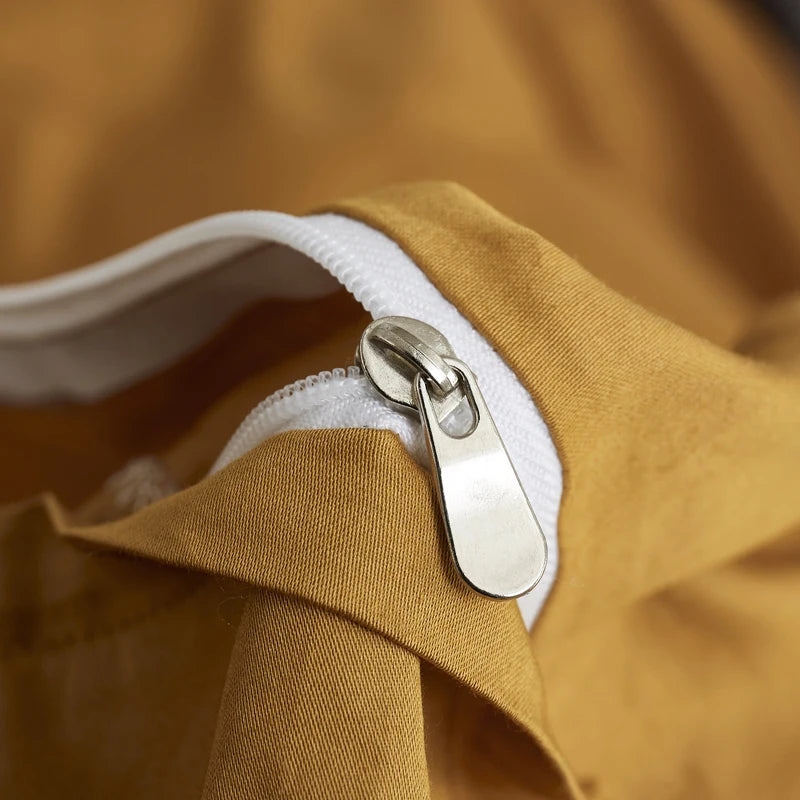 The Alexandria Duvet Set (Long-staple Sateen Cotton)